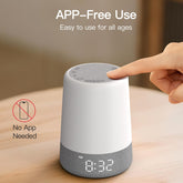 Night Light White Noise Clock K2